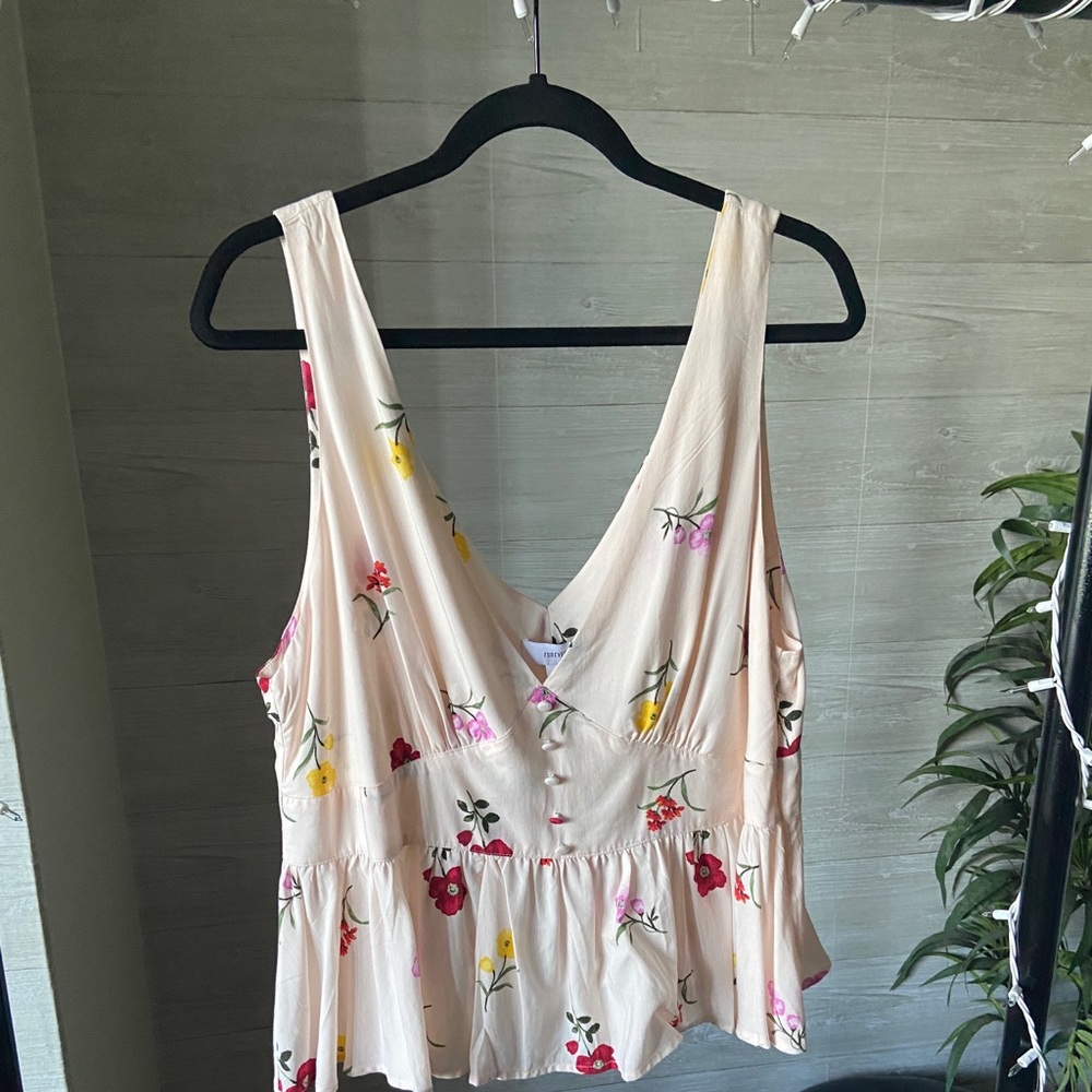 Floral Crop Top